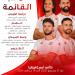 معلول وبن رمضان والجزيري على رأس قائمة تونس النهائية لأمم إفريقيا