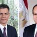 الرئيس السيسى ورئيس وزراء إسبانيا يناقشان التطورات الإقليمية الراهنة