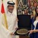 وزيرة الثقافة تستقبل سفير قطر بالقاهرة وتبحث تعزيز التعاون الثقافى