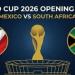 قبل مواجهة اليوم.. التعادل 1/1 يحسم لقاء المكسيك وجنوب أفريقيا 2010