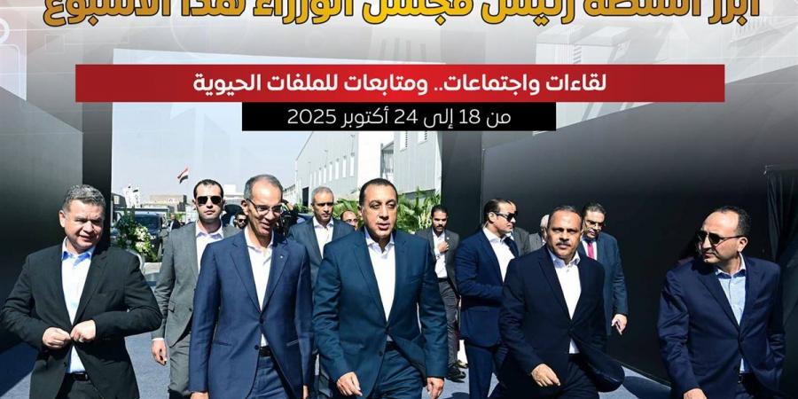 تعرف
      على
      أبرز
      أنشطة
      رئيس
      الوزراء
      خلال
      أسبوع
