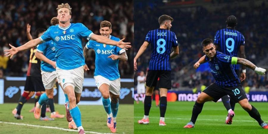 نابولي
      يتحدى
      إنتر
      ميلان
      في
      قمة
      الدوري
      الإيطالي
