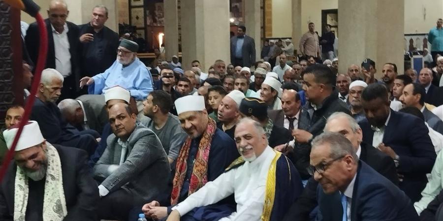 بحضور
      القصبي..
      انطلاق
      احتفالات
      الطرق
      الصوفية
      بمولد
      العارف
      بالله
      "الإمام
      إبراهيم
      الدسوقي"