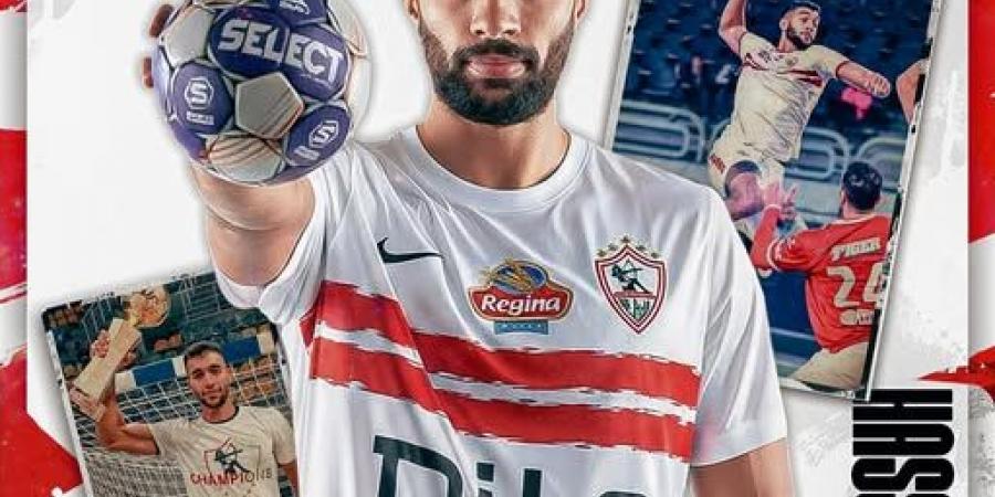 الزمالك يتعاقد مع حسن قداح لدعم كوماندوز اليد