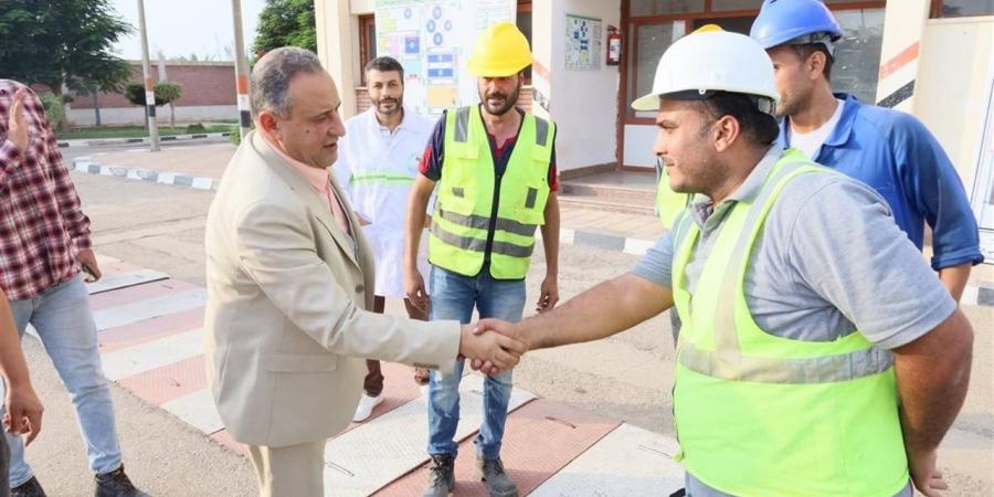 "مياه الغربية" توجه بتقليل الفاقد ورفع كفاءة محطة مياه بسيون