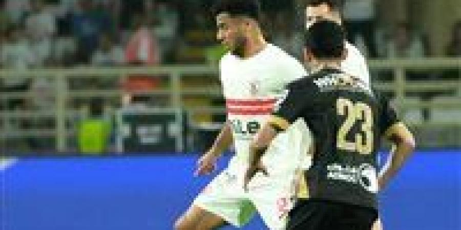 التعادل السلبي يحسم نتيجة الشوط الأول بين الزمالك وبيراميدز في نصف نهائي كأس السوبر المصري