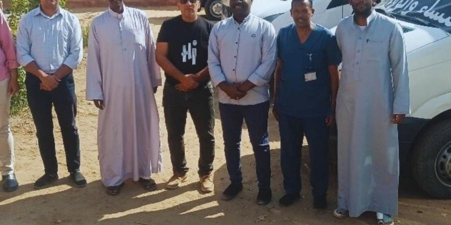 توقيع الكشف الطبي على 1141 مواطنًا في قافلة مجانية لأهالي غرب أسوان