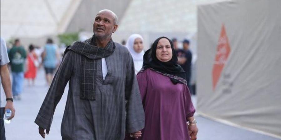 صاحبة الصورة الاشهر فى المتحف المصرى لـ"تحيا مصر":«شوفت فيهم الحب والبساطة»