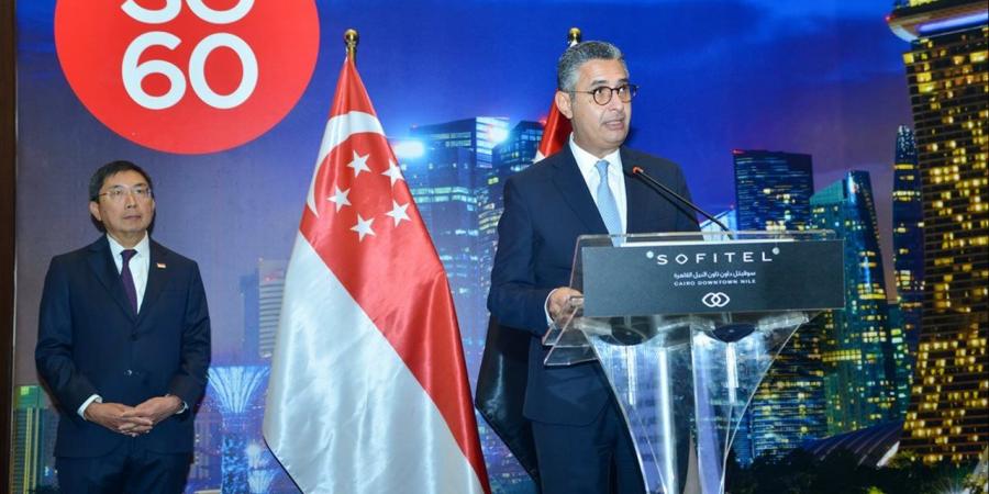 وزير التموين يشارك في احتفالية سفارة سنغافورة بالعيد الوطني للاستقلال