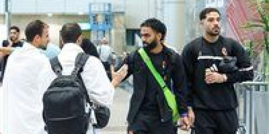 بعثة الأهلي تصل القاهرة بعد التتويج بالسوبر المصري