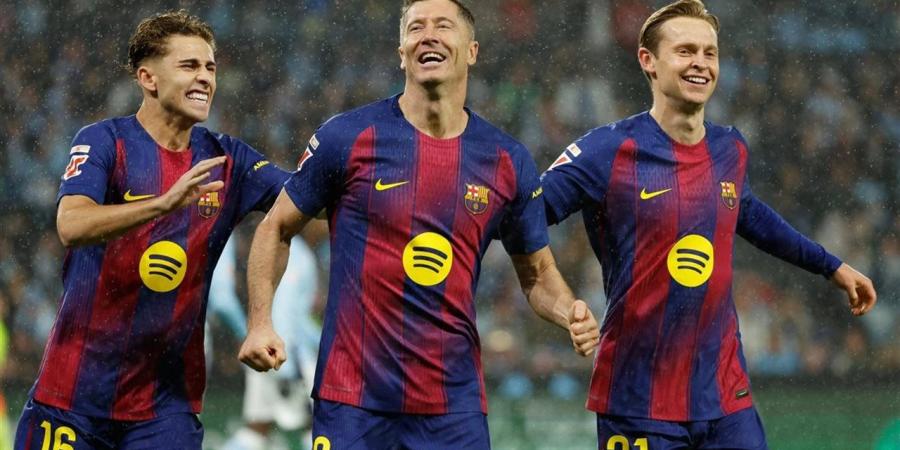 برشلونة يحقق انتصارًا مهما على سيلتا فيجو بالدورى الإسبانى