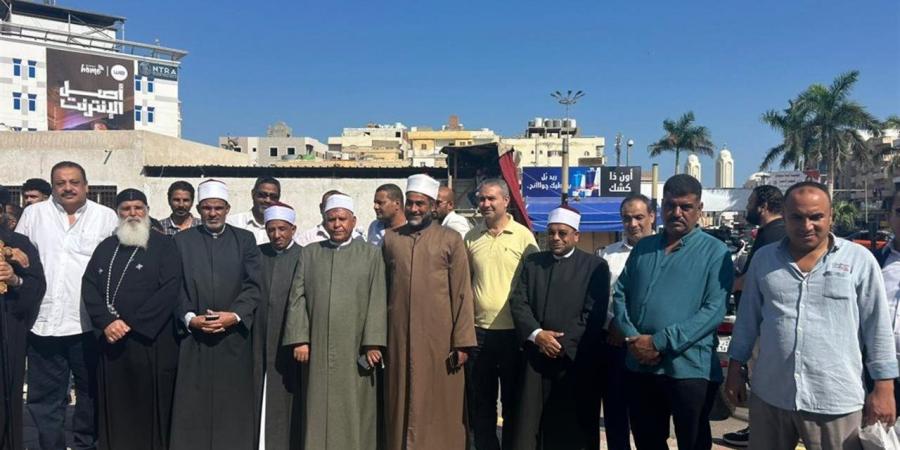 وفد من الأزهر والكنيسة يدعو المواطنين للمشاركة الإيجابية في انتخابات مجلس النواب