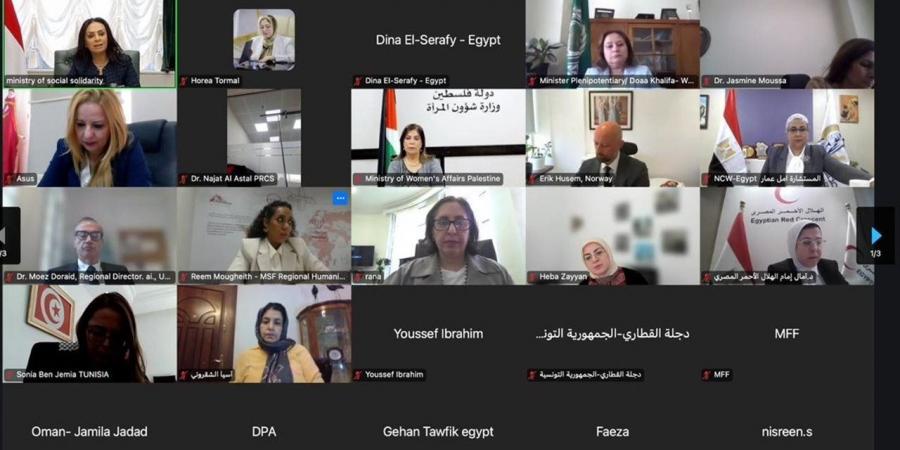 وزيرة التضامن تشارك في جلسة حوارية إقليمية لجامعة الدول العربية