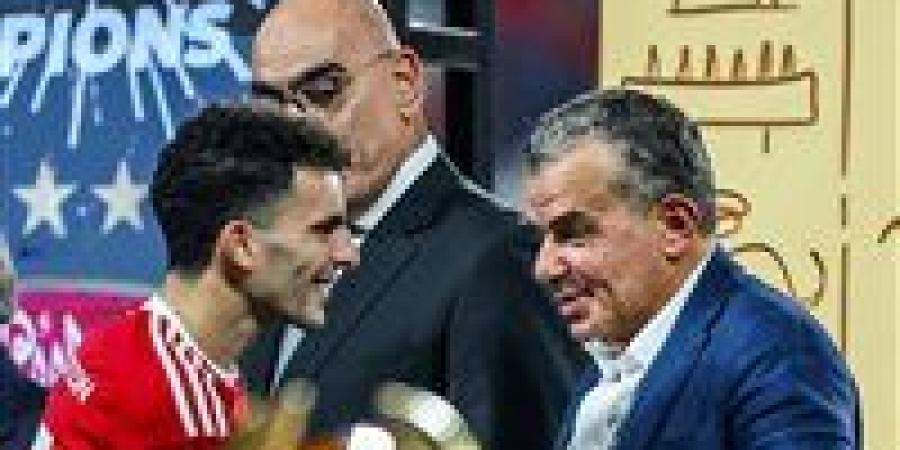 رسميا.. الزمالك يتقدم بشكوى رسمية ضد زيزو بعد تجاهله لـ مصافحة هشام نصر خلال مراسم التتويج بنهائي السوبر المصري