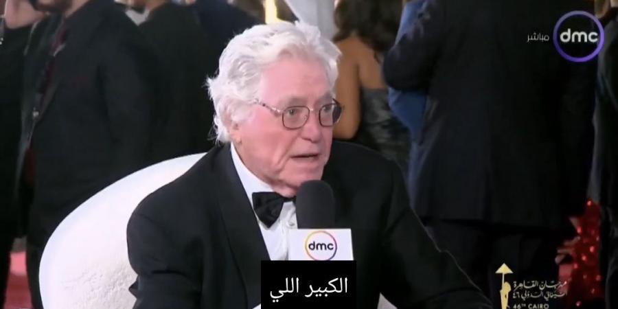 حسين فهمي: مهرجان القاهرة رمز للهوية السينمائية المصرية.. والفن مسؤولية