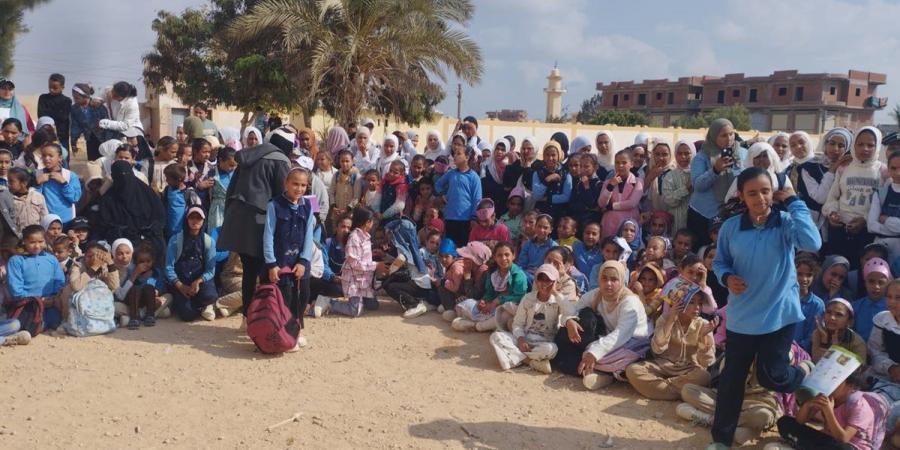 بفقرات ترفيهية للأطفال.. قصور الثقافة تختتم أنشطة القافلة الثقافية بمطروح (صور)