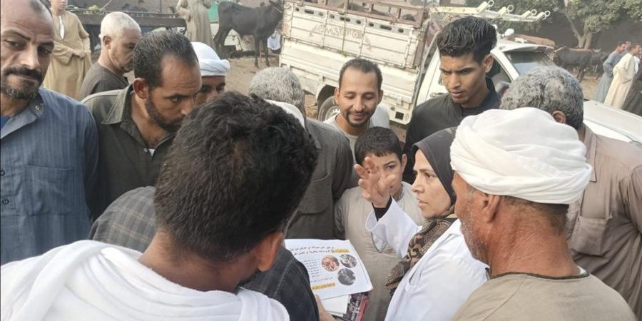 "البيطرية" تتابع الحالة الوبائية وفعاليات الحملة القومية للتحصين في المحافظات