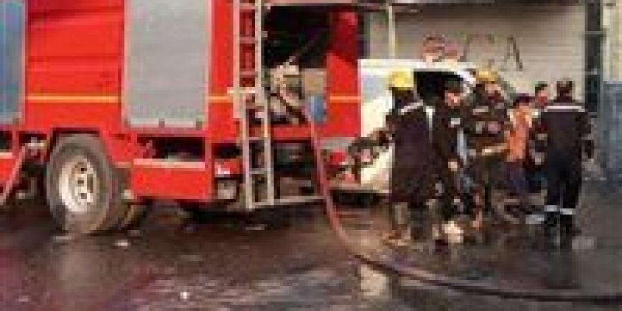 ماس كهربائي.. تفاصيل اندلاع حريق في مكتب بريد بالشيخ زايد