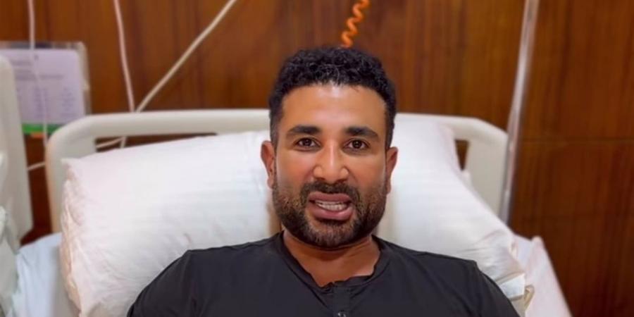 أحمد سعد فى أول ظهور له بعد حادث السير: حالتى مستقرة وسأعود بعد 5 أيام (فيديو)