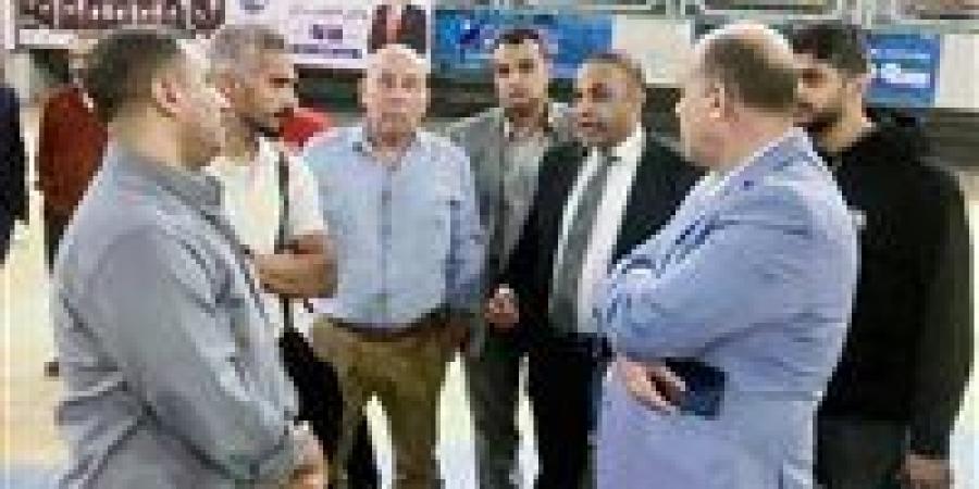 جولة تفقدية لمجلس اتحاد الكاراتيه باستاد القاهرة قبل بطولة العالم