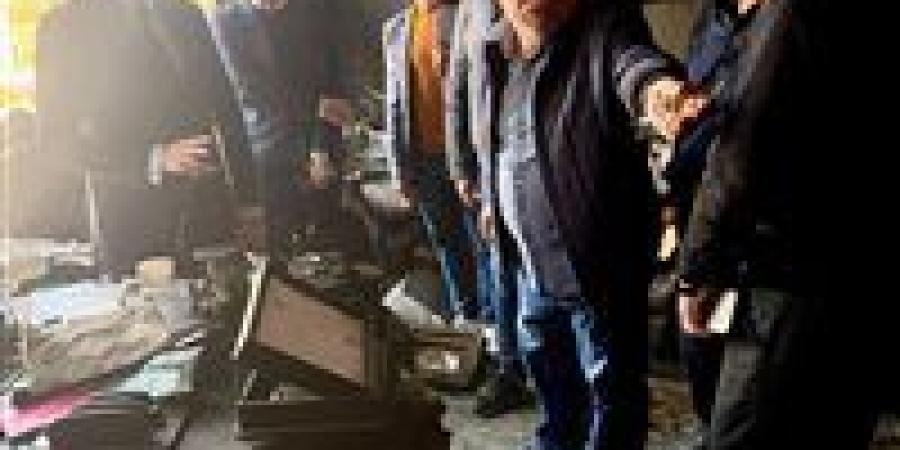 النيابة الإدارية تكشف التفاصيل الكاملة لـ حريق سوق المنصورة: تآكل الحوائط والسلالم