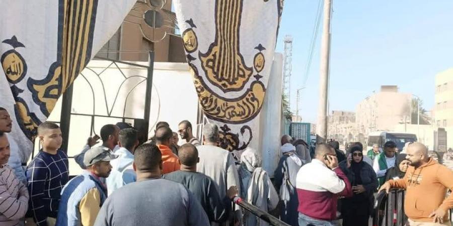 إقبال بلجان أدفو في الساعات الأولى من فتح باب التصويت في انتخابات مجلس النواب