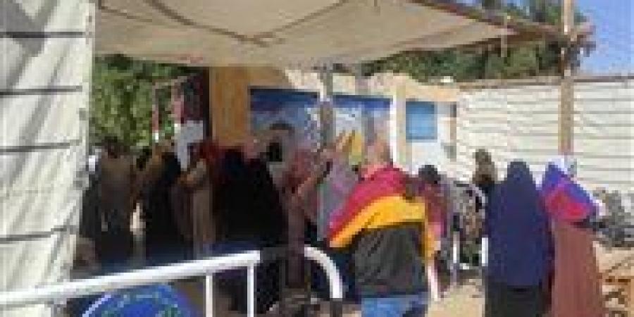 السيدات في الصدارة.. إقبال بلجان الداخلة مع فتح باب التصويت في انتخابات مجلس النواب