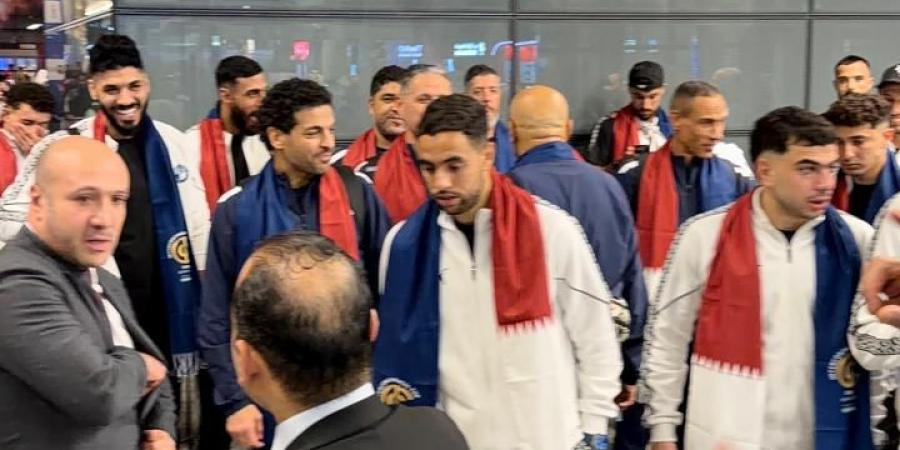 كأس إنتركونتيننتال.. استقبال حافل لبعثة بيراميدز في مطار حمد الدولي بالدوحة