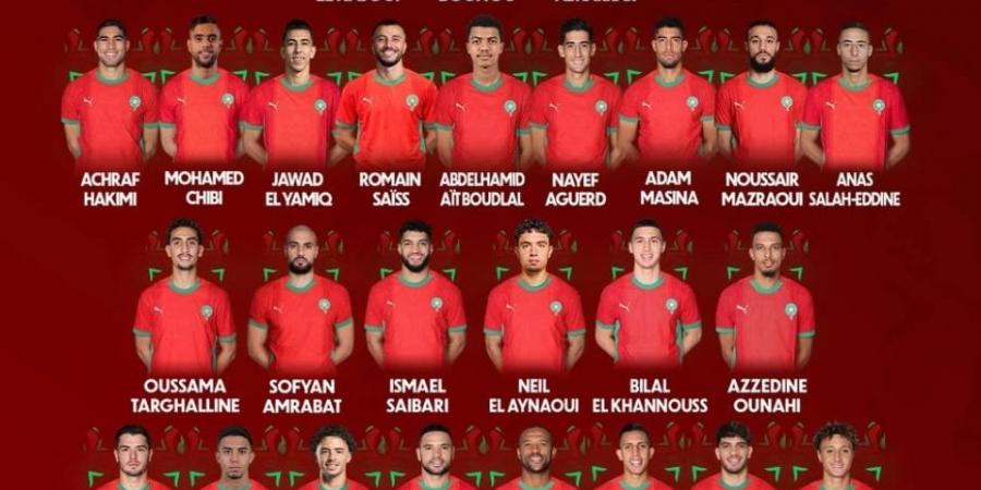غياب بن شرقي وتواجد الشيبي.. الركراكي يعلن قائمة المغرب النهائي لكأس أمم إفريقيا