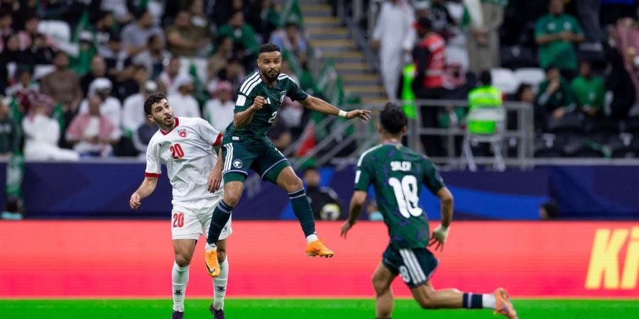 تعادل سلبي يحسم الشوط الأول بين السعودية والأردن في نصف نهائي كأس العرب