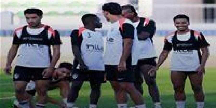 لاعبو الزمالك يخوضون تدريبات بدنية متنوعة استعدادًا لحرس الحدود