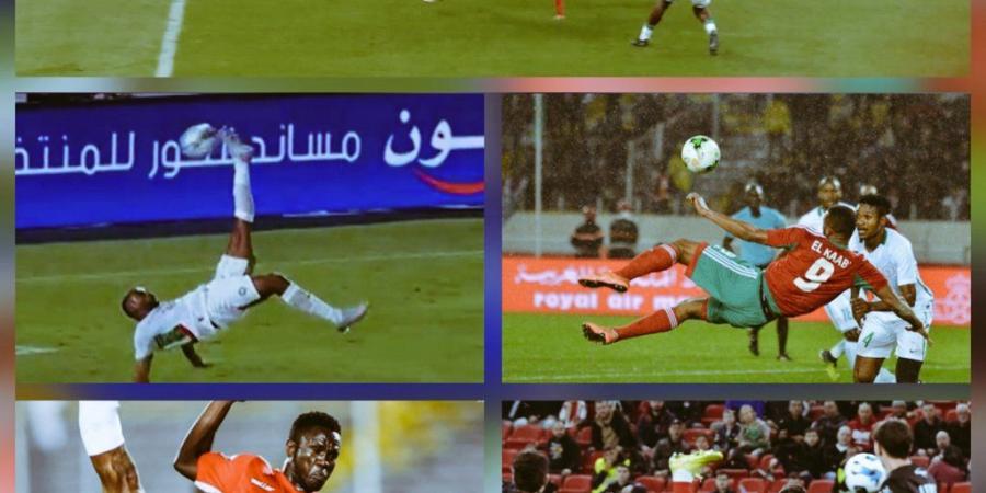 المقصيات ماركة مسجلة باسم أيوب الكعبى مع منتخب المغرب