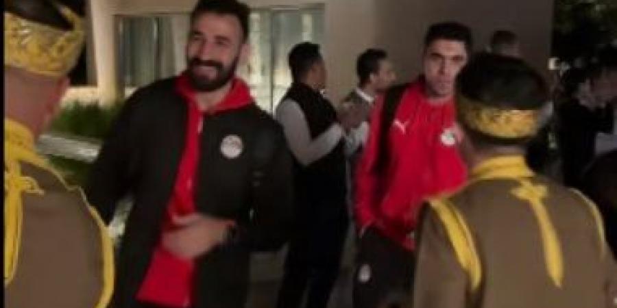 فندق منتخب الفراعنة بالمغرب يحتفل مع اللاعبين بالفوز على زيمبابوى.. فيديو