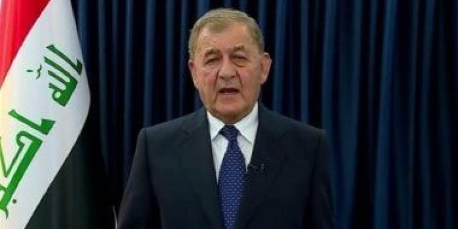 الرئيس العراقى يؤكد أهمية تكثيف المشاروات للإسراع فى تشكيل الحكومة الجديدة