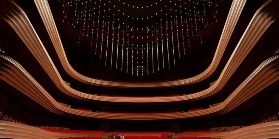 أوبرا دوسلدورف الجديدة بتصميم داخلى مستوحى من الكهوف.. صور