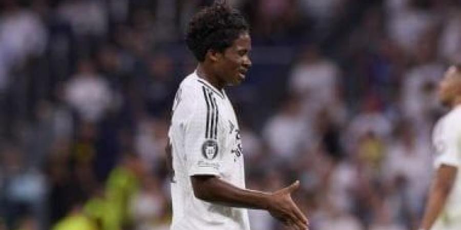 ريال مدريد يعلن رحيل البرازيلي إندريك إلى ليون معارا