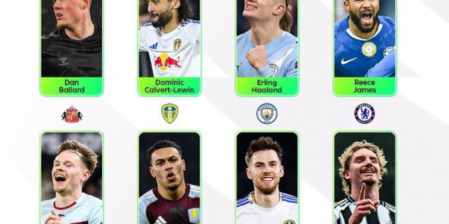 هالاند يهدد رقم برونو.. قائمة المرشحين لجائزة لاعب الجولة بالدوري الإنجليزي