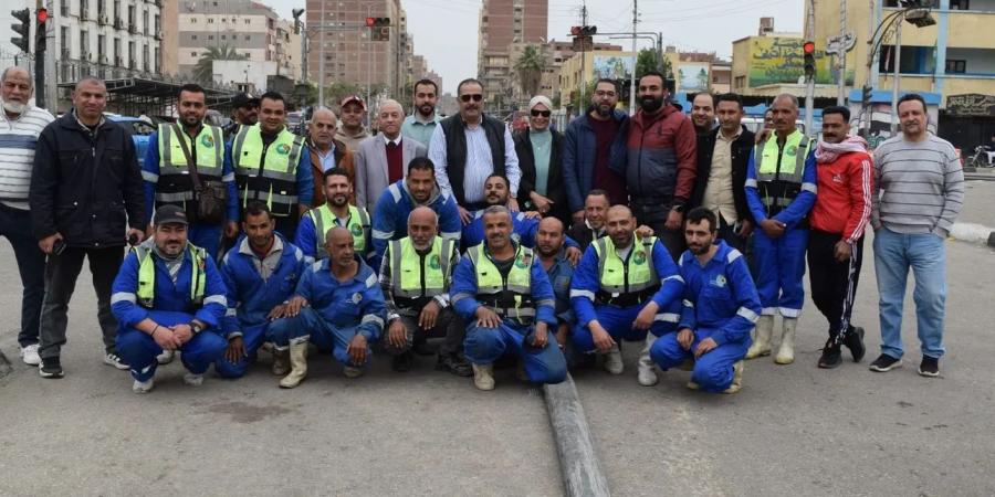 إصلاح عاجل لخط صرف صحي رئيسي بالإسماعيلية وإعادة الخدمة تدريجيًا للمناطق المتأثرة