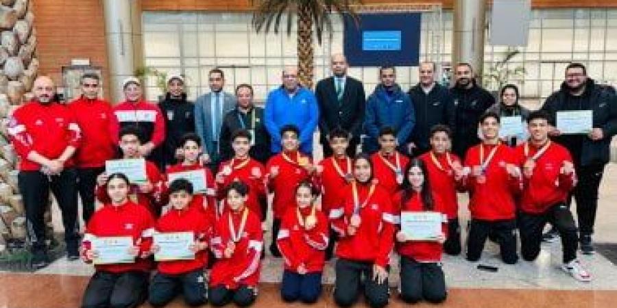 وصول منتخب الكونغ فو من الصين بإنجاز أولمبياد الشباب