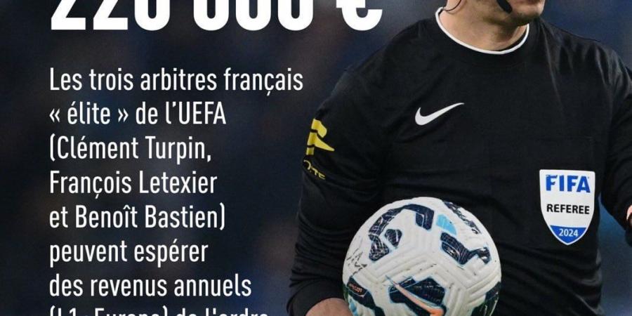 3 حكام بالدوري الفرنسى يحققون 220 ألف يورو سنويًا