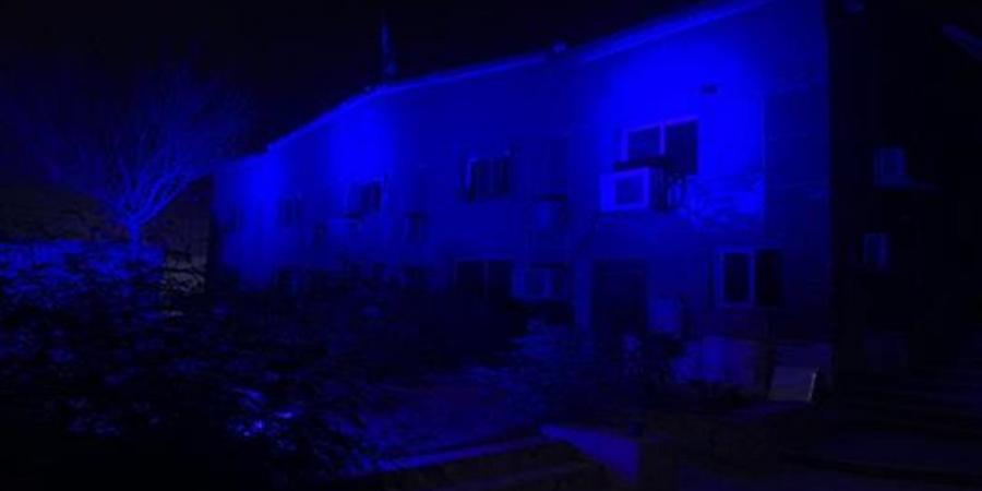 «القومي لذوي الإعاقة» يضئ مبانيه باللون الأزرق احتفالًا باليوم العالمي للتوحد