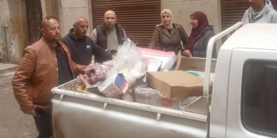 تحرير 28 محضرًا وضبط نصف طن لحوم وأسماك غير صالحة للاستهلاك في المنوفية