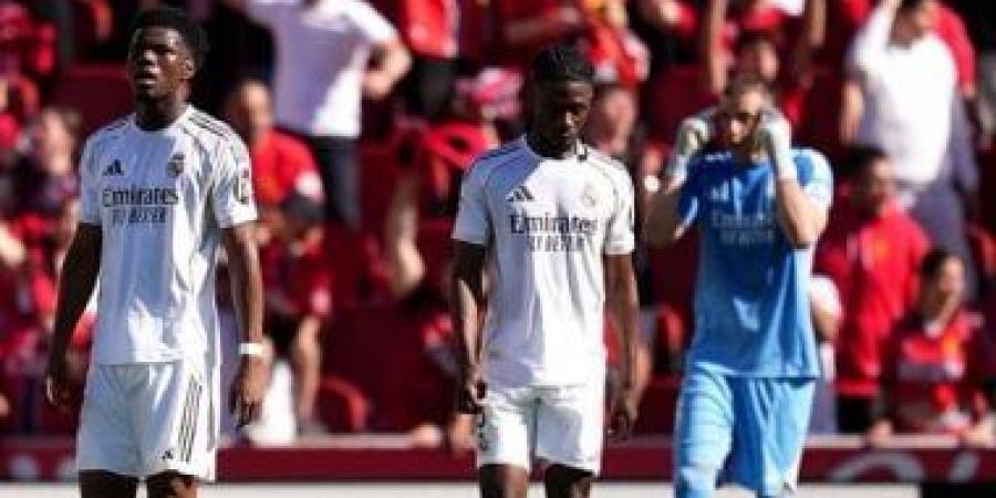 ريال مدريد يسقط أمام مايوركا بثنائية فى الدوري الإسباني.. فيديو