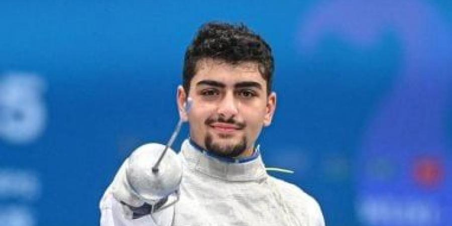 عبد الرحمن طلبة يضمن ثانى ميداليات مصر فى بطولة العالم للناشئين والشباب للسلاح