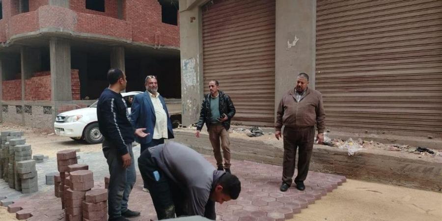 بـ5.5 مليون جنيه.. استكمال أعمال التطوير ورفع كفاءة الشوارع الداخلية بمركز ديرب نجم