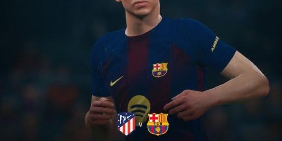 التشكيل الرسمي لمواجهة أتلتيكو مدريد ضد برشلونة في الدوري الإسباني