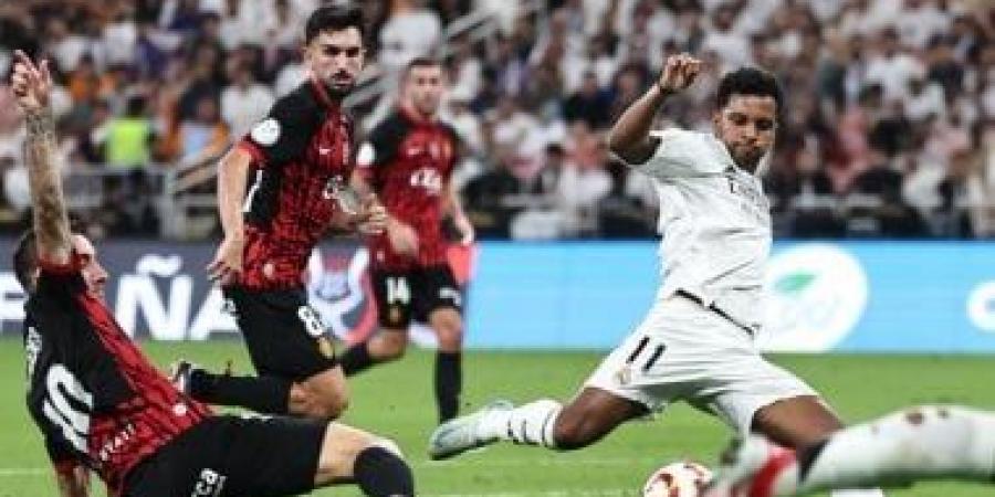 تشكيل مباراة مايوركا ضد ريال مدريد فى الدوري الإسباني