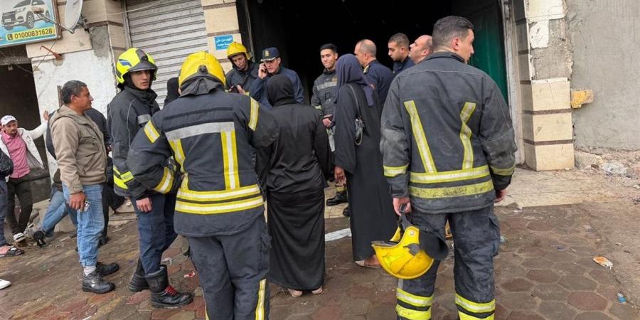 حريق يلتهم منازل في أبودياب شرق بدشنا.. والدفع بـ10 سيارات إطفاء للسيطرة