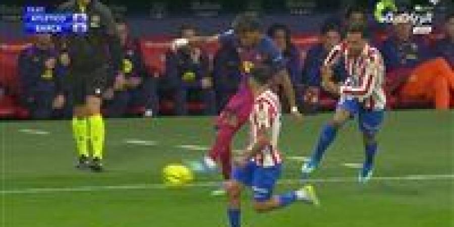 أتلتيكو مدريد ضد برشلونة.. ملخص اهداف ونتيجة مباراة برشلونة وأتلتيكو مدريد في الدوري الاسباني بعد مرور 20 دقيقة