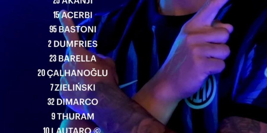 الإنتر ضد روما.. التشكيل الرسمي لقمة الدوري الإيطالي